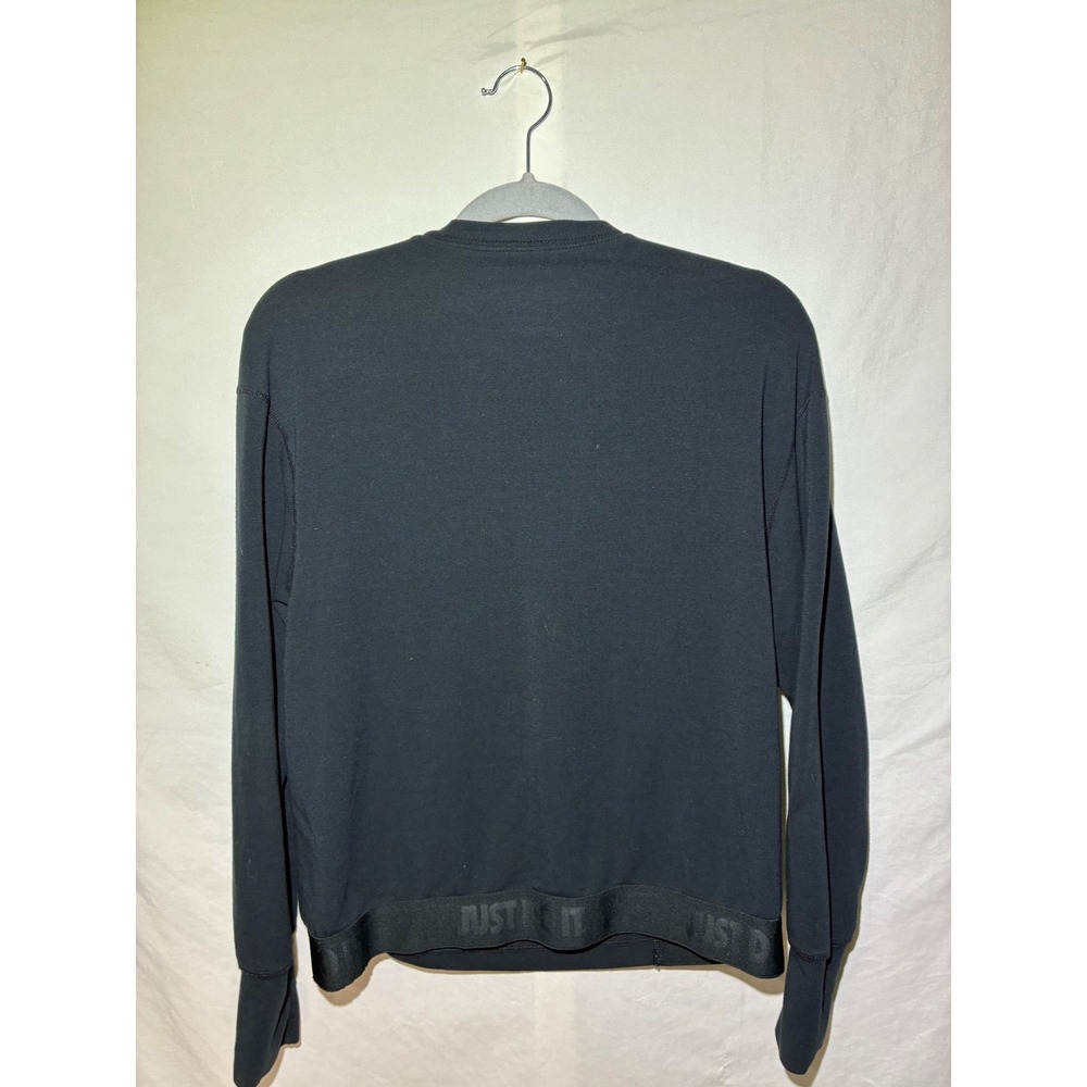 Nike Dri-FIT Just Do It Black Long Sleeve Training Top 904282-010 Mens Small - Picture 6 of 8